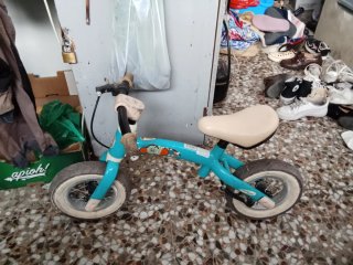 Bici infantil azul