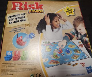 Risk Junior - Mi primer Risk, juego de mesa Hasbro