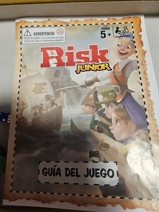 Risk Junior - Mi primer Risk, juego de mesa Hasbro