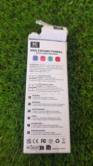 Lector de Tarjetas 3 en 1