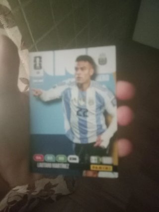 Carta Lautaro Martínez Panini
