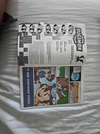Comic Digimon. Vacaciones de verano.