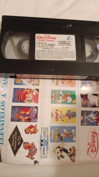 Lote Cintas VHS Películas Infantiles