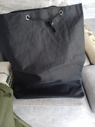 Bolsa saco lona verde caqui 76x55