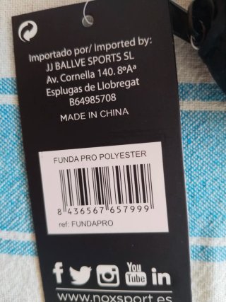 Pala de pádel NOX Future Control