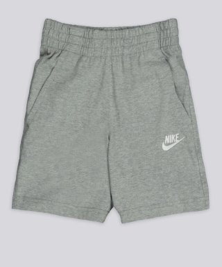 Pantalón corto deportivo Nike niño gris