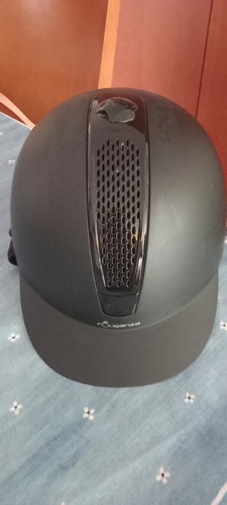 Casco de hípica negro