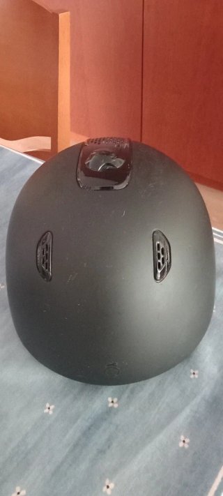 Casco de hípica negro