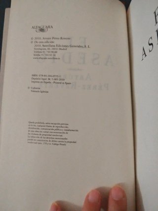 El asedio - Arturo Pérez Reverte