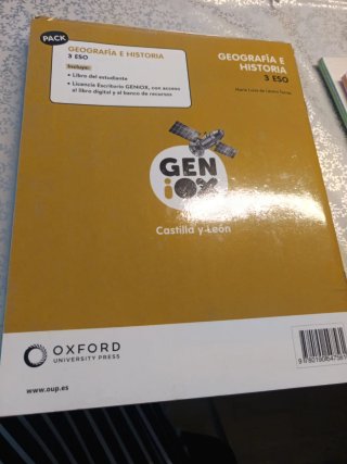3 eso geografía e historia, ISBN 9780190547639
