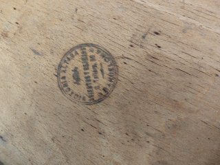 Silla Trona Bebé Madera Antigua