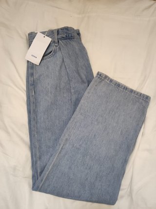 Pantalón vaquero Bershka azul