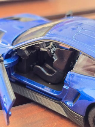 Modellino Auto BMW M4 GT3 Blu Scala 1:44
