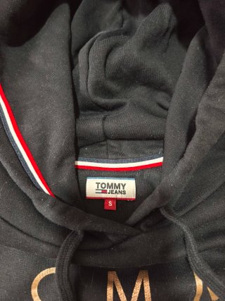 Sudadera Tommy Jeans Talla S Negra