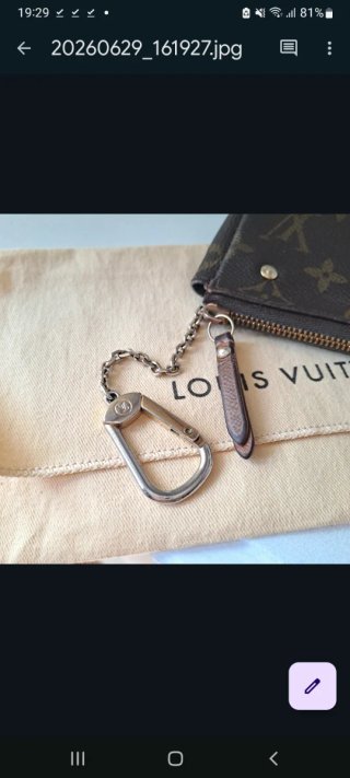 MONEDERO LLAVERO LOUIS VUITTON