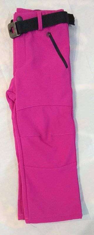 Pantalón niña nieve fucsia