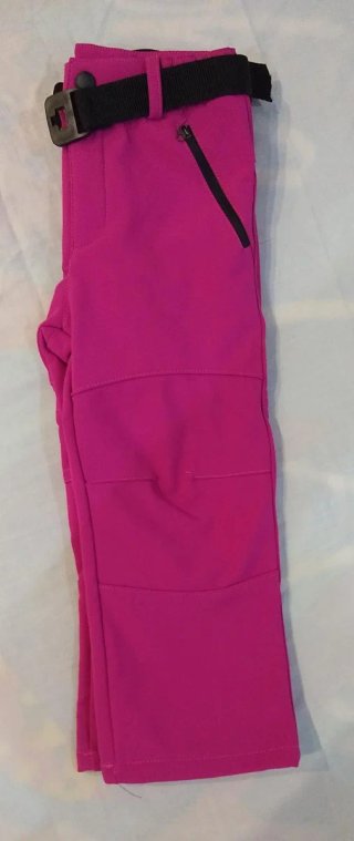 Pantalón niña nieve fucsia