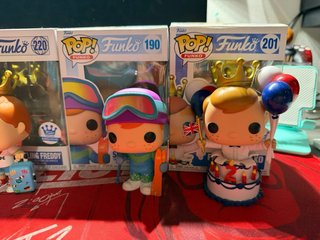 Pack 5 Funkos Freddy