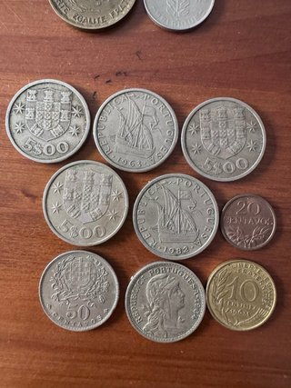 Lote 20 monedas antiguas europeas