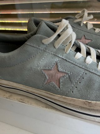 Converse All Star 100% Piel Gris T.41.5 (19)
