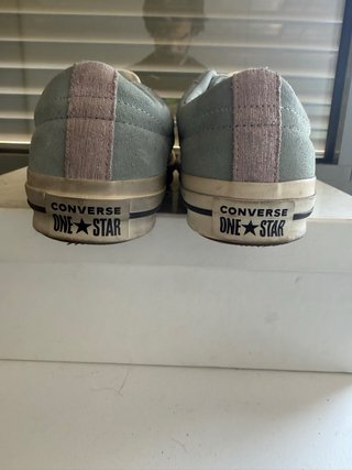 Converse All Star 100% Piel Gris T.41.5 (19)