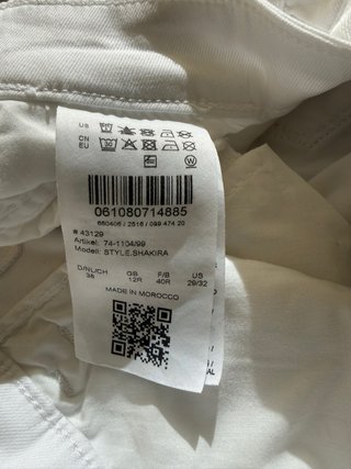 Pantalones vaqueros blancos BRAX