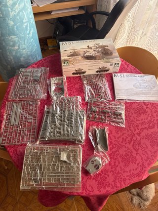 Maqueta Tanque M51 Degem Alef Takom