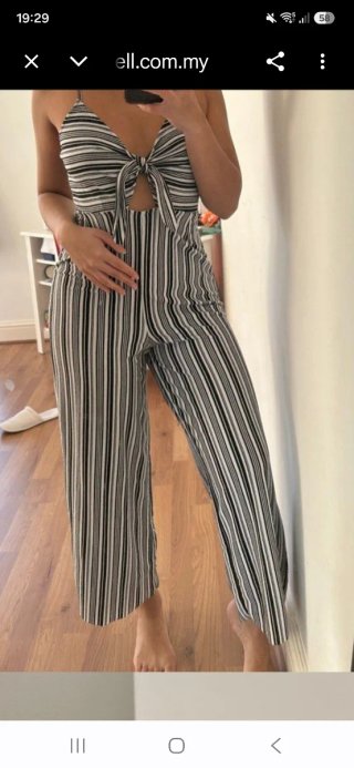 Mono Pull&Bear rayas XS
