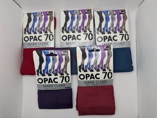 Lote 55 pantys legging MarieClaire Cherie invierno