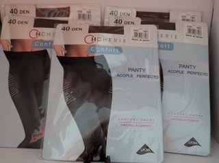 Lote 55 pantys legging MarieClaire Cherie invierno