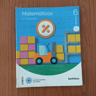 Matemáticas 6 Primaria Santillana - Trimestre 1