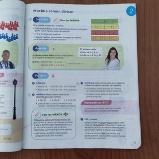 Matemáticas 6 Primaria Santillana - Trimestre 1