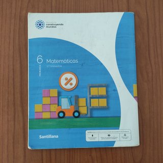 Matemáticas 6 Primaria Santillana - Trimestre 1