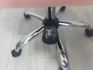 Silla escritorio oficina giratoria rosa chicle