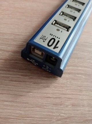Hub USB 10 Puertos