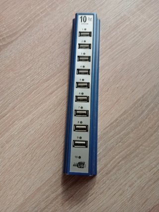 Hub USB 10 Puertos
