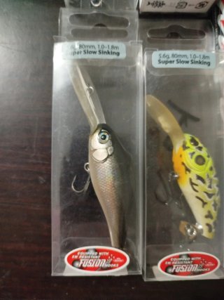 Lote señuelos pesca: Showerblows, Zipbaits,etc
