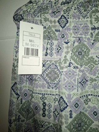 Pantalón largo estampado DABUTONG
