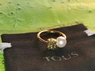 Anillo osito Tous con perla