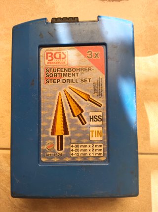 Juego de brocas MELE COBALTO 5% Inox