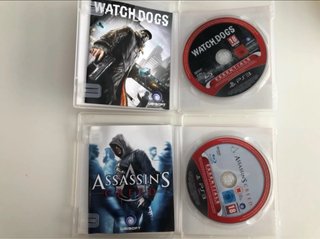 Lote 2 Juegos PS3: Watch Dogs y Assassin's Creed