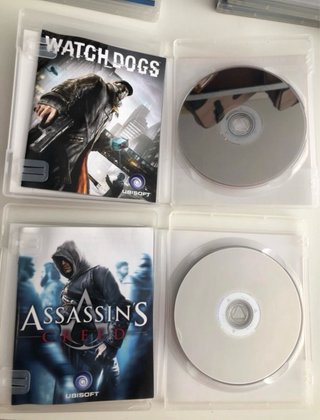 Lote 2 Juegos PS3: Watch Dogs y Assassin's Creed