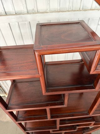 Estantería Oriental Madera Maciza