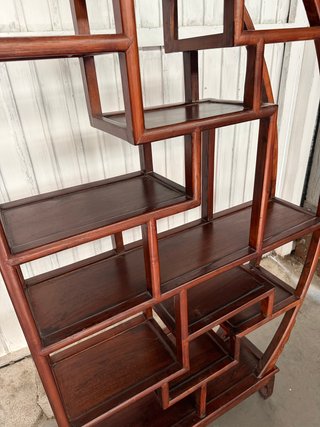 Estantería Oriental Madera Maciza