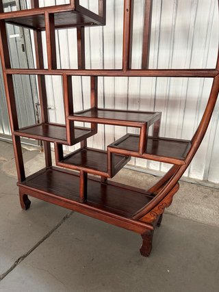 Estantería Oriental Madera Maciza
