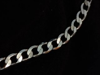 Cadena cubana de plata 13g.