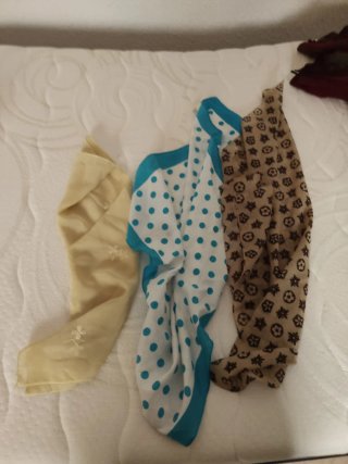 Pañuelos estampados y lunares