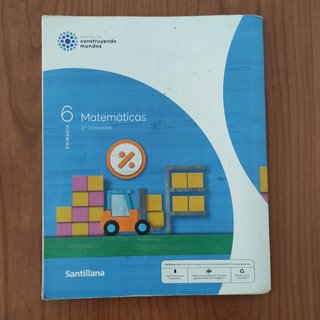 Matemáticas 6 Primaria Santillana - Trimestre 2