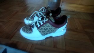 Zapatillas Michael Kors Mujer Beige/Blanco