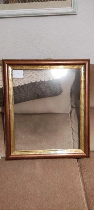 Marco de madera y cristal